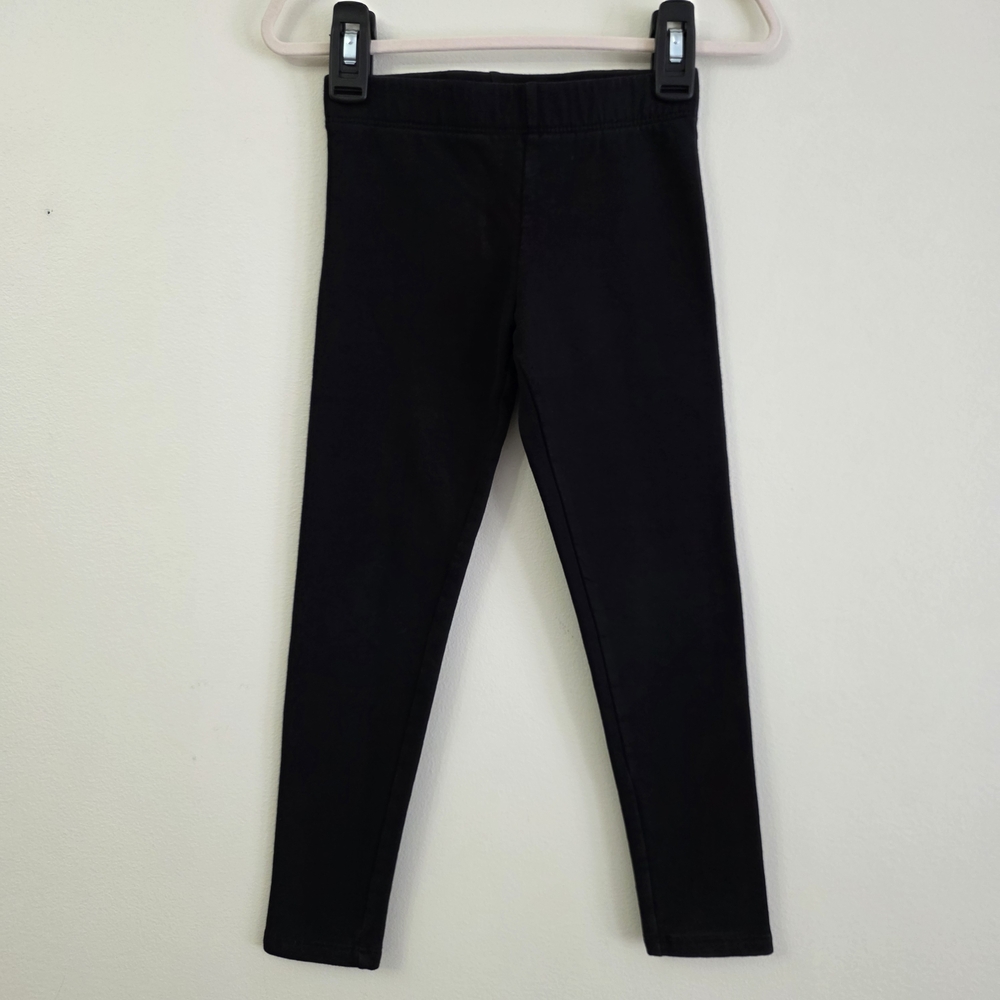 H&M Black Girls' Stretch Fleece Leggings